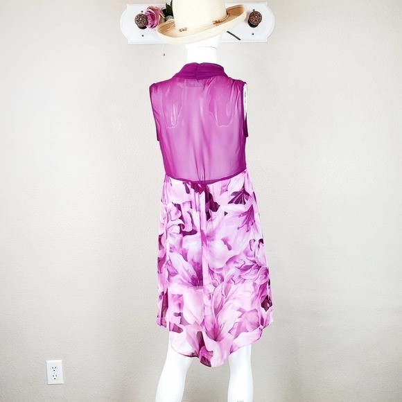 Simonton Says Floral Swim Wear Front Closure Watercolor Cover Up SALE - Picture 9 of 13